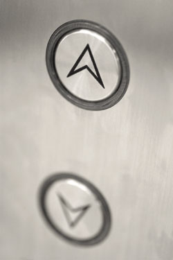 up elevator buttons
